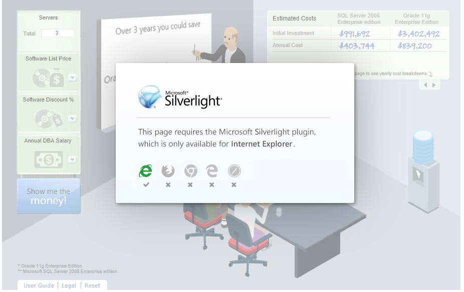 Get Microsoft Silverlight